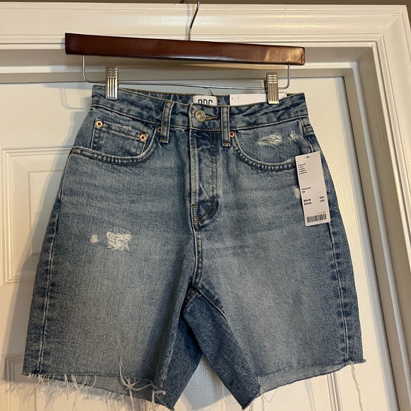 NEW BDG 90s Long Inseam Shorts size 24 - Picture 4 of 14